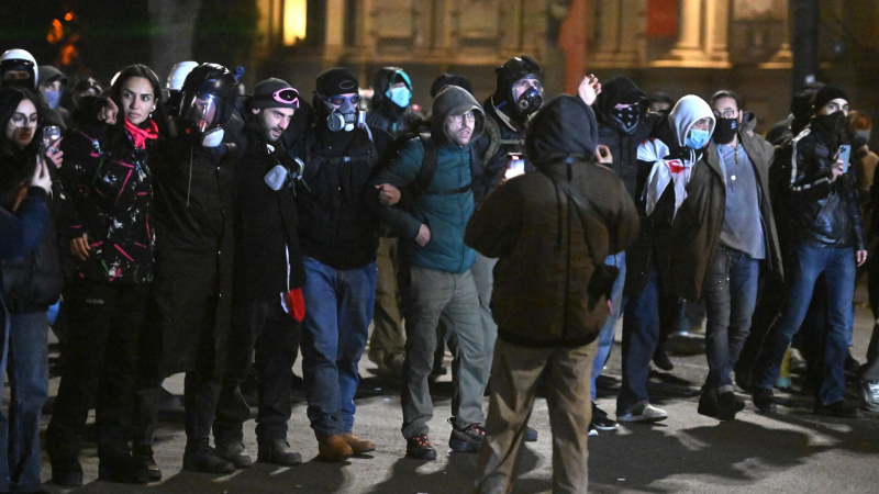 Митинг оппозиции в Тбилиси закончился без вмешательства полиции