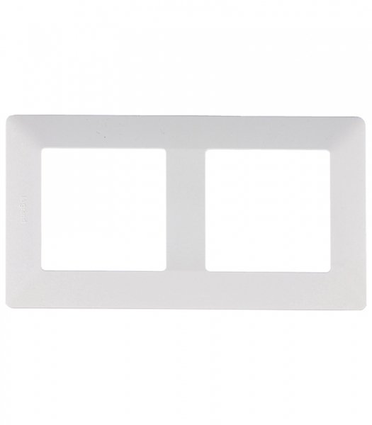Рамка Legrand Valena LIFE 754002 двухместная универсальная белая
