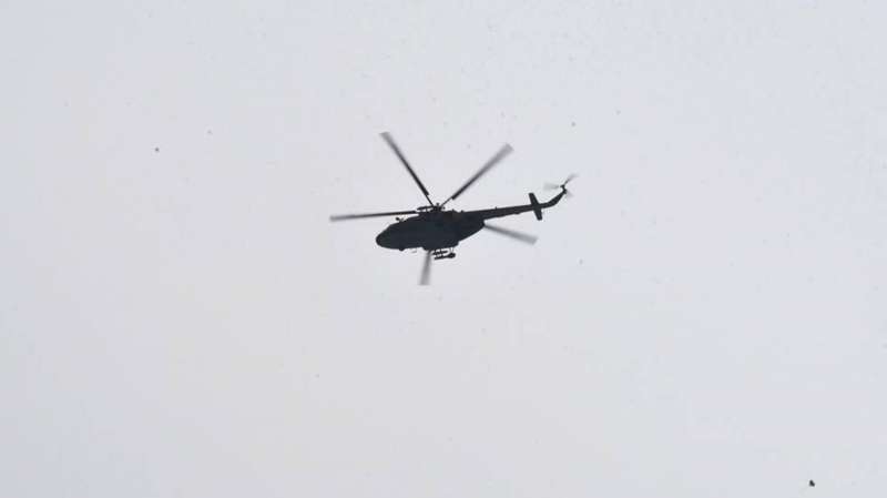 В Алматинской области пропал военный вертолет EC-145