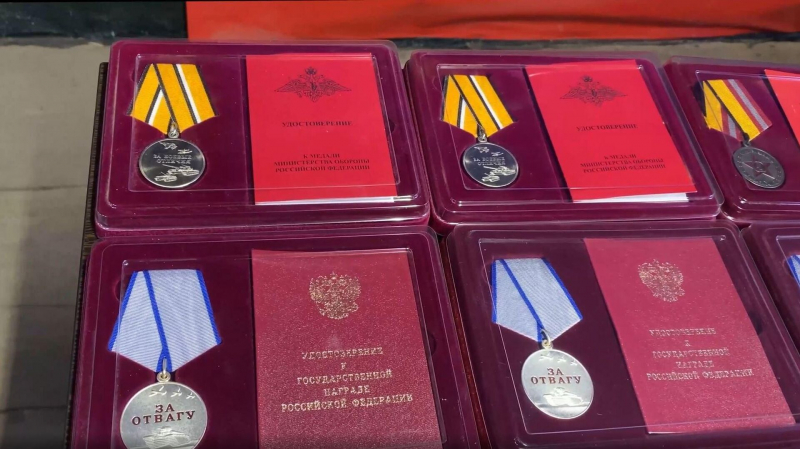 СВО: военнослужащим группировки "Центр" вручили государственные награды